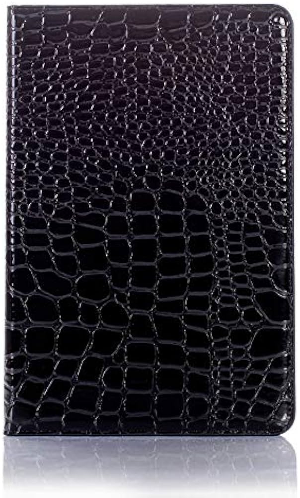 iPad 黒い合成皮革ケース